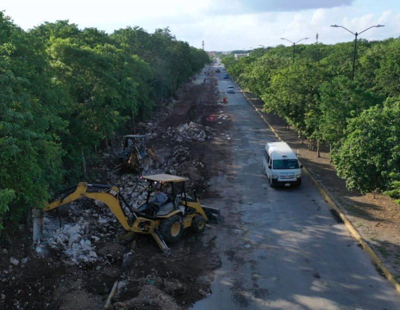 remodelan avenida ctm a villas desol
